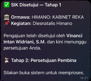 Notifikasi Telegram